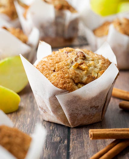 Gluten Free Apple Cinnamon Muffins