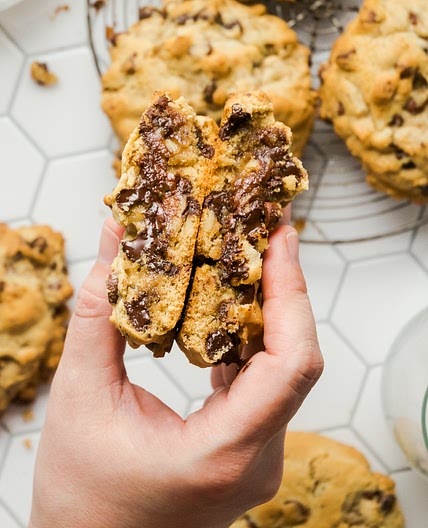 Gluten Free Copycat Levain Chocolate Chip Cookies