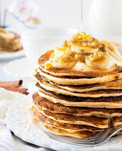 Healthy Banana Pancakes