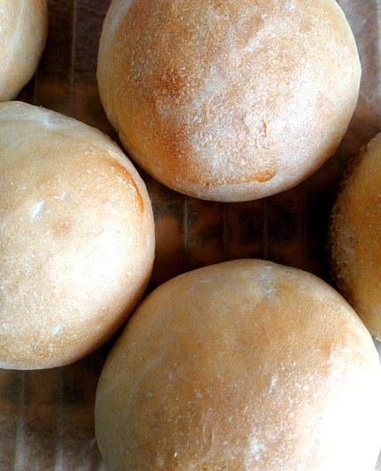 Vegan burger buns