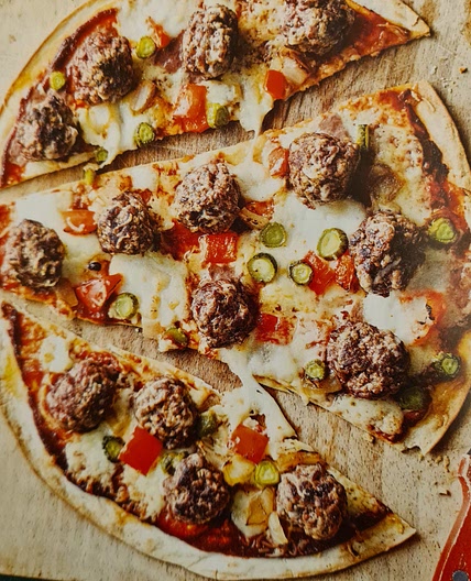 Cheeseburger Pizza