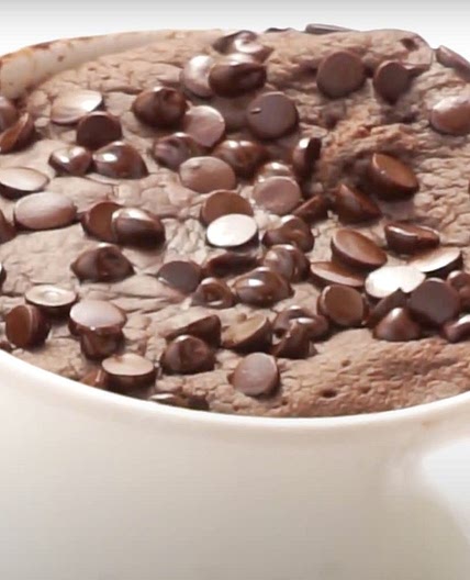 Amazing Baked Oats Cake - Only 1 Minute in the Microwave