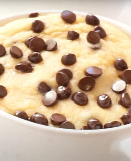 Amazing Baked Oats Cake - Only 1 Minute in the Microwave