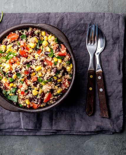 Southwestern Quinoa Black Bean Salad