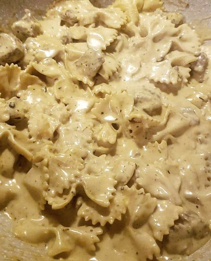 Creamy Beef Stroganoff