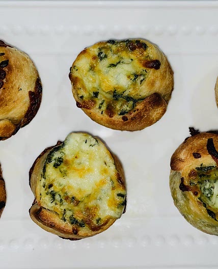 Spinach Pinwheels