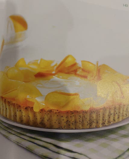 Orange & Poppyseed Tart