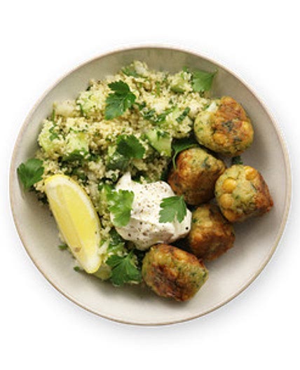 Falafel salad bowl