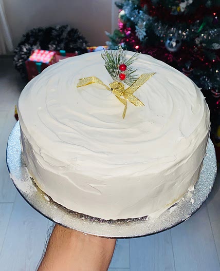 Vegan Christmas cake 