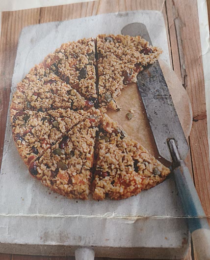 Oat and fruit slices
