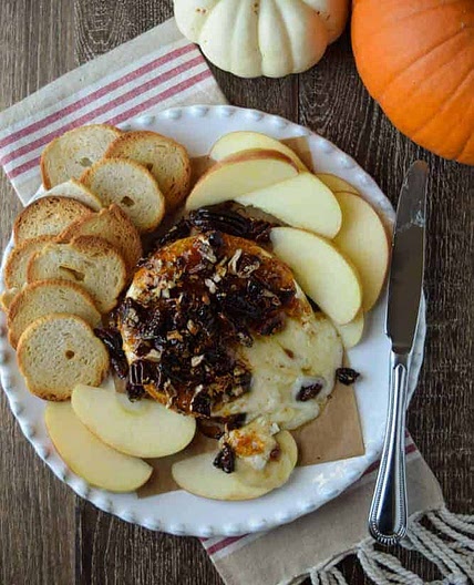 Baked Brie with Fig Jam