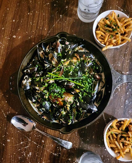 Mussels + Frites