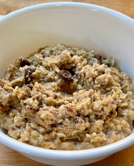 Baked Oatmeal with Dates, Raisins, or Craisins