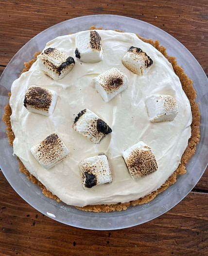 S'mores Ice Cream Pie