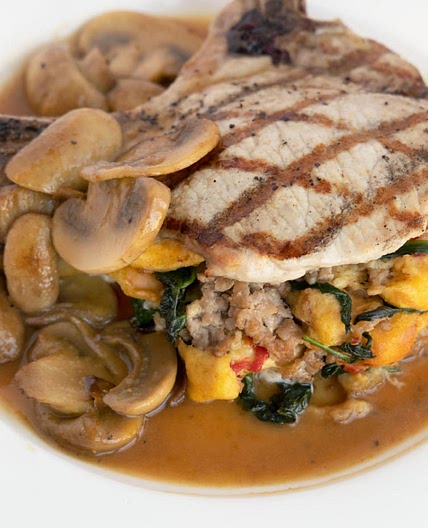 Stuffed Pork Chops