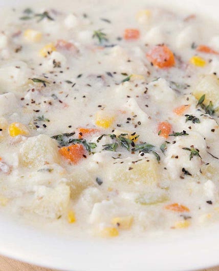 Restaurant Style New England Fish Chowder
