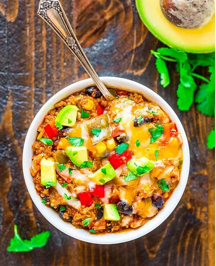 Crockpot Mexican Casserole