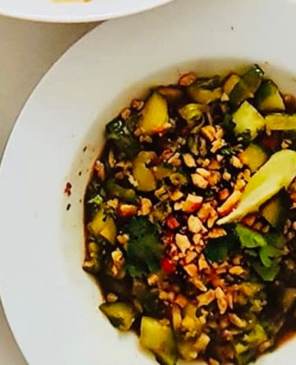 Thai cucumber salad 