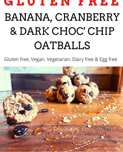 Gluten Free Vegan Oat-Ball Snacks