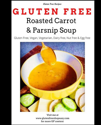 Roasted Carrot & Parsnip Soup