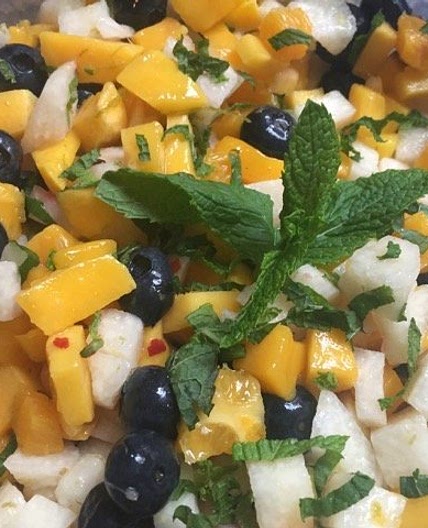 Sweet and Savory Mango-Jicama Salad — FoodTokTV