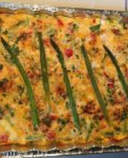 No Frills Chicken & Egg Bake - Bite The Road