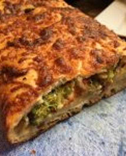 Chicken, Broccoli & Cheese Bread - Bite The Road