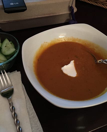 Sweet & Smokey Butternut Squash, Apple and Carrot Soup - Bite The Road