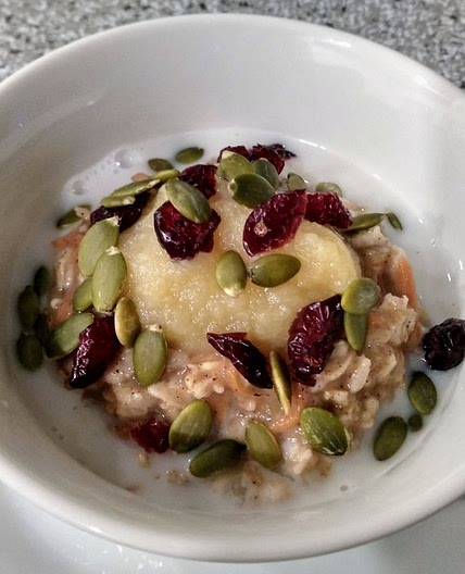 5* Carrot Cake Oatmeal (0 personal points)