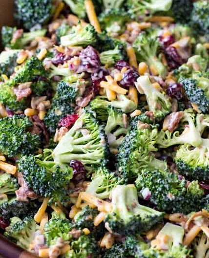 Dijon Broccoli Salad