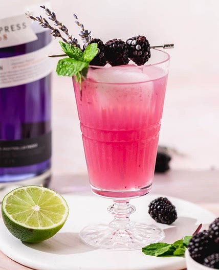 Blackberry Lavender London Mule