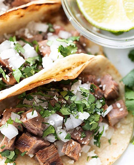 Mexican Street Tacos with Carne Asada