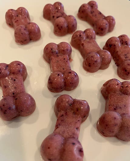 PB Berry Dog Treats