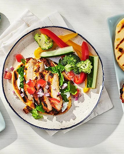 Grilled Tandoori Chicken Wrap