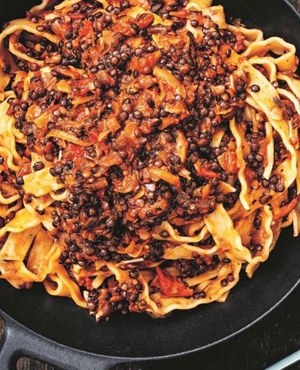 Lentil pasta 