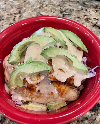 Fish Taco Bowl
