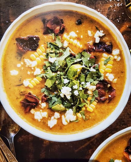 Chipotle Cheddar Corn Chowder