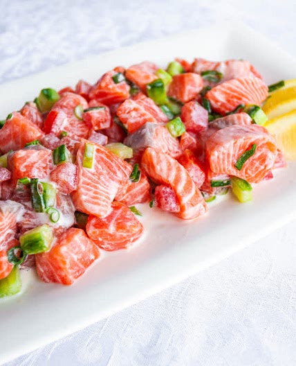 Ota Ika, a delicious raw fish salad