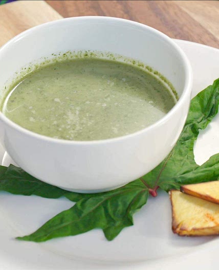 Cream of laupele soup