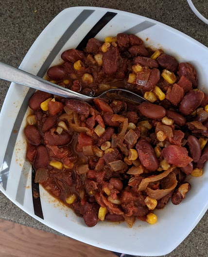 Veggie bean chili