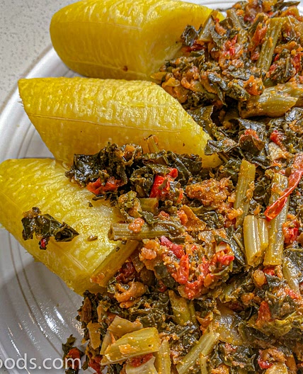 Sukuma Wiki, Sauteed East African Vegetable Sauce