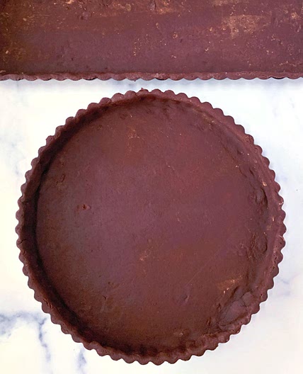 Chocolate Shortbread Tart Crust