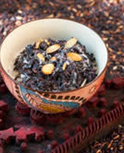 Thai Black Rice with Coconut Cream
