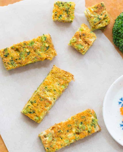 Vegetable baby French toast