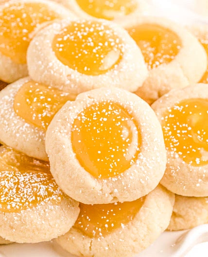 Lemon Thumbprint Cookies