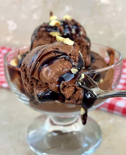VEGAN CHOCOLATE ICE CREAM