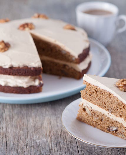 Learn How to Make Coffee & Walnut Cake with Miele - Wren Kitchens Blog