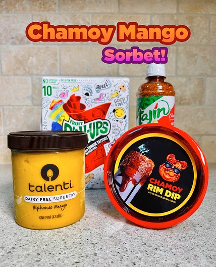 Chamoy Mango Ice Cream MUST TRY!