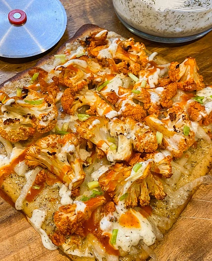 Buffalo Ranch Flatbread