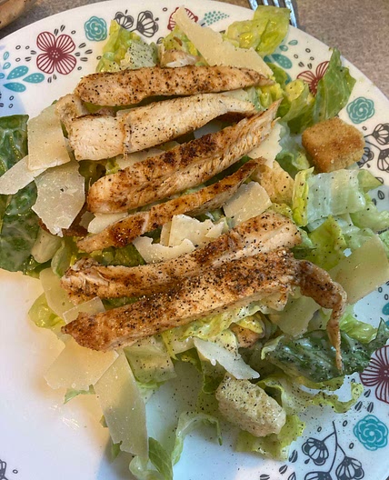 Blackened Chicken Caesar Salad